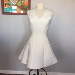 Topshop Neoprene Skater Dress